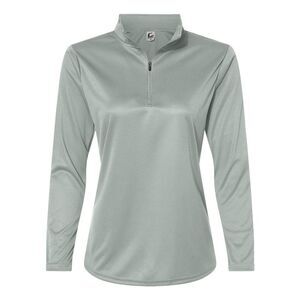 C2 Sport Women�'s Quarter-Zip Pullover / Silver